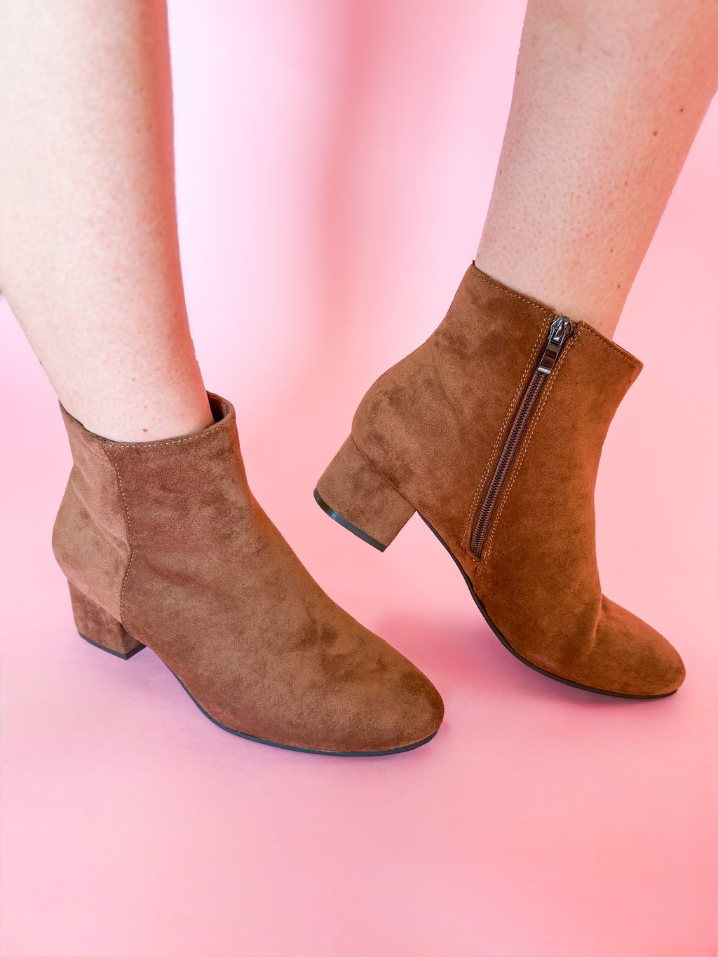 Soft & Suede Boot in Chestnut