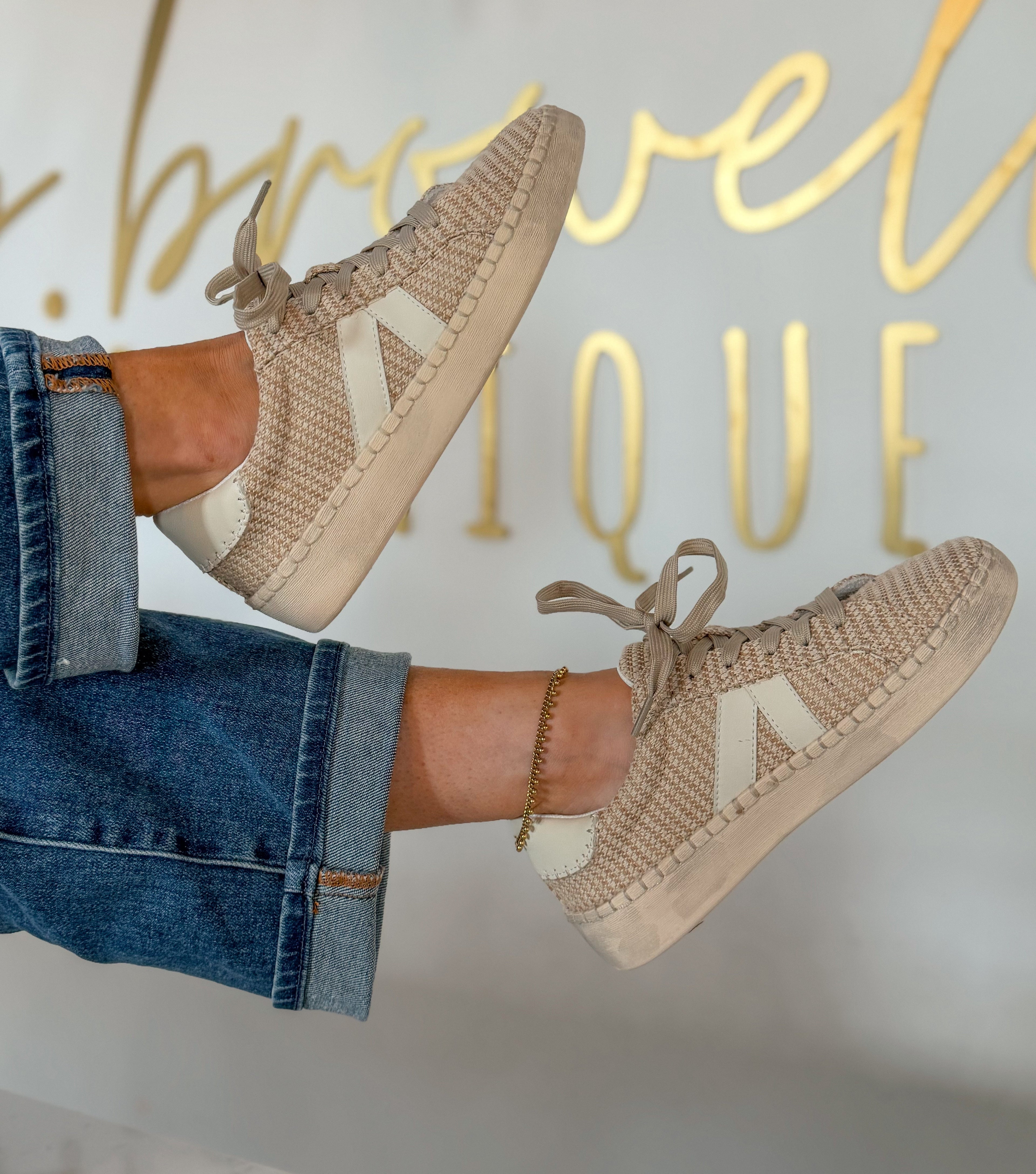 Textured Trend Sneaker