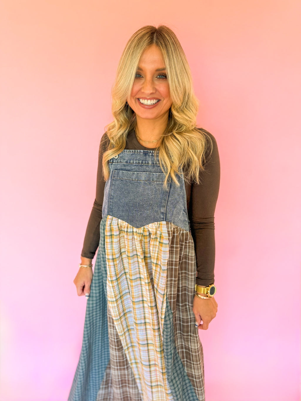 Denim Prairie Dress