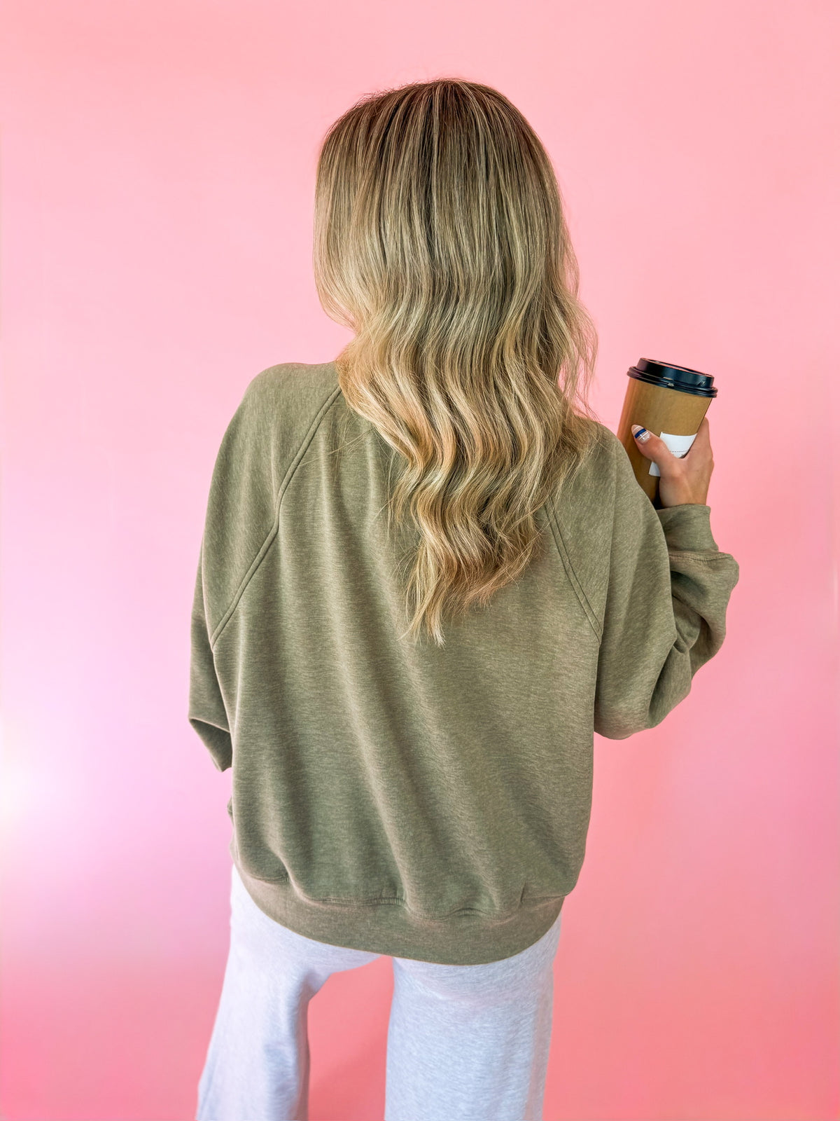 Sage Season Mock-neck Sweatshirt