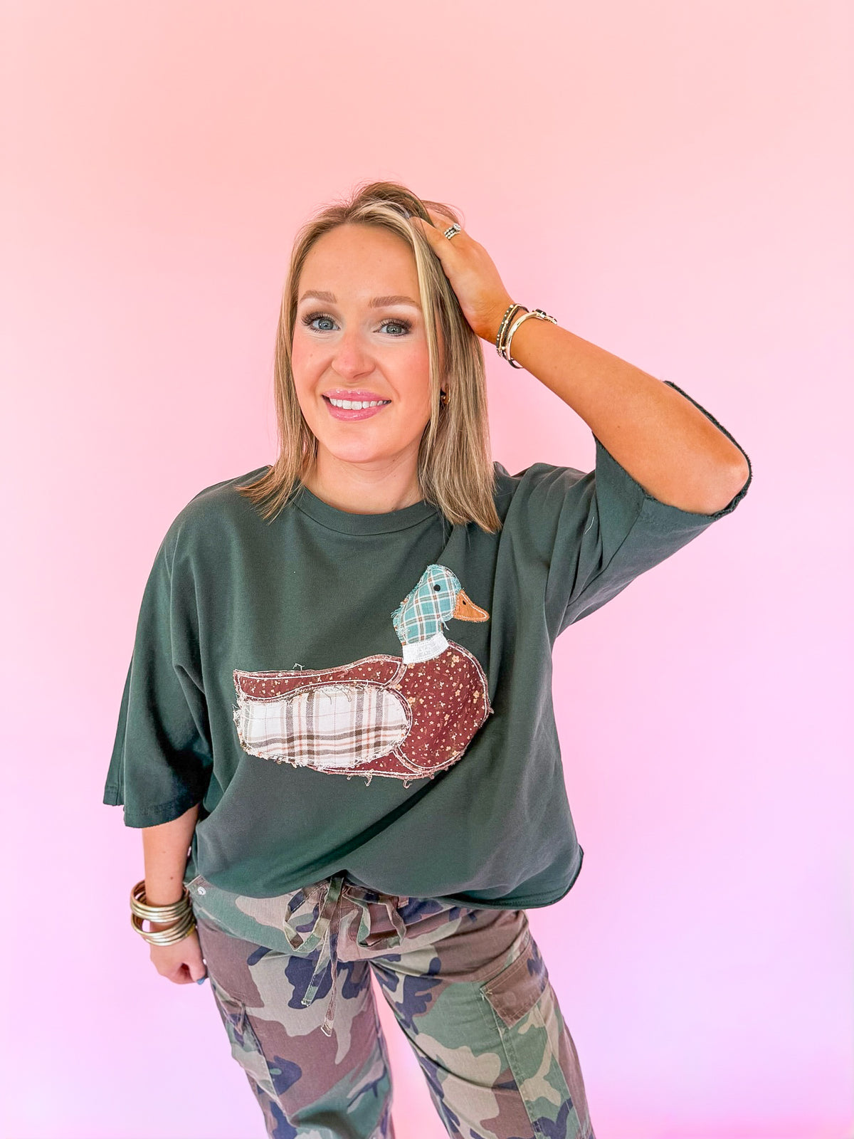 Quilted Quacker Top