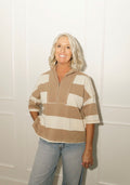The Sandstone Stripe Pullover