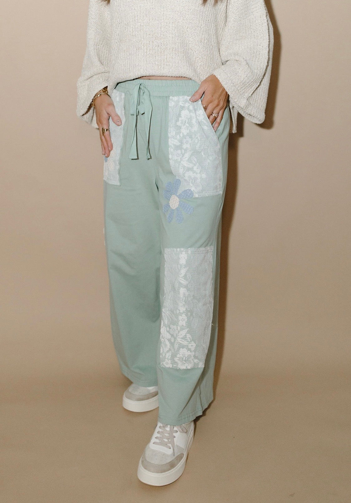 Meadow Stitch Crochet Pant