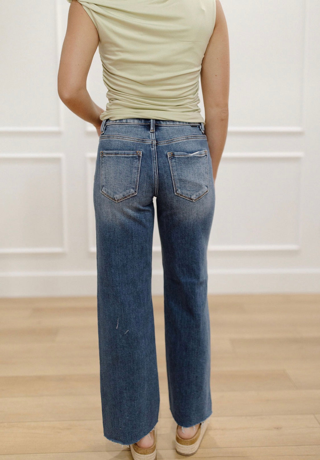 Mid Rise Modern Straight Jeans