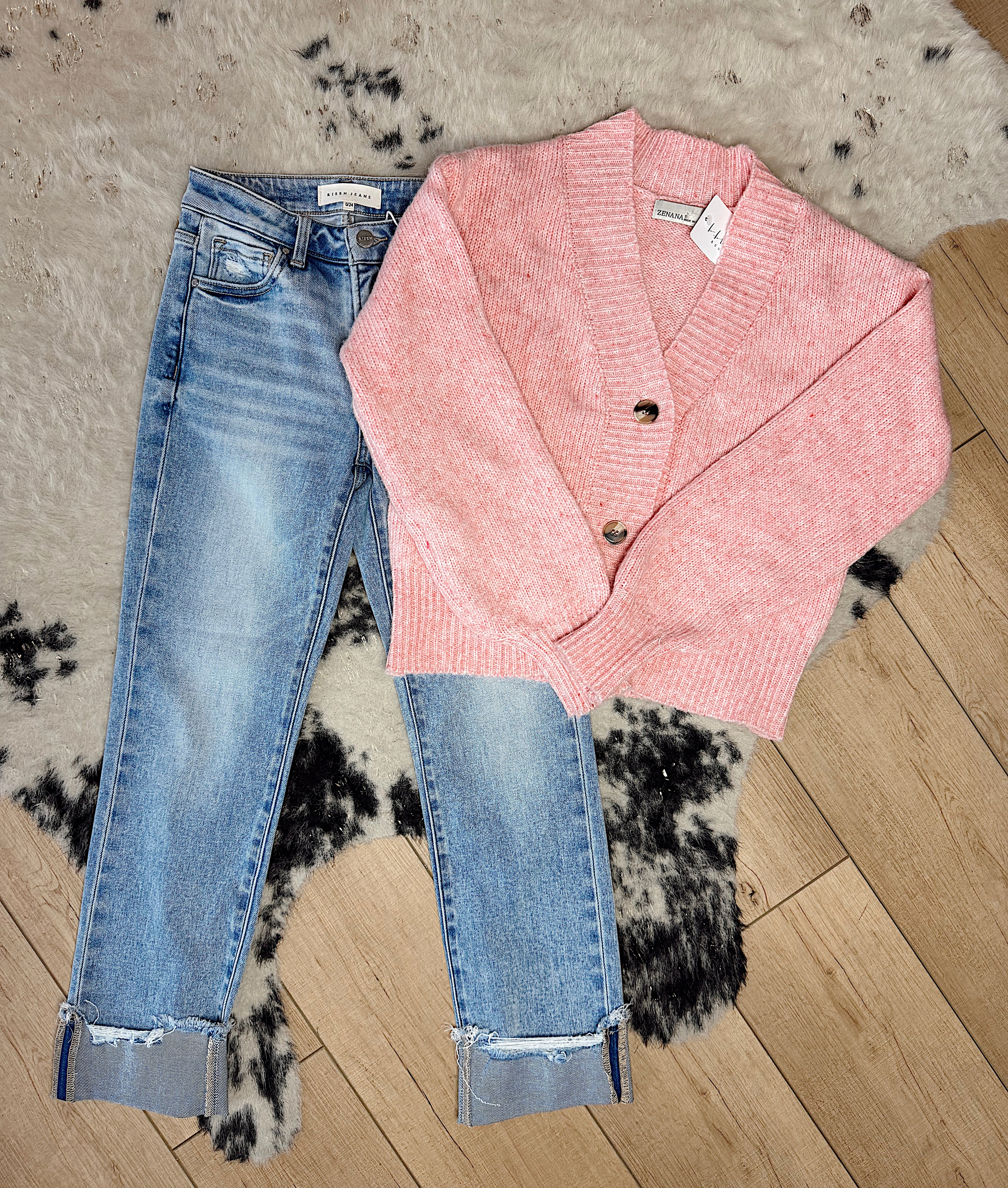 Powder Rose Cardigan