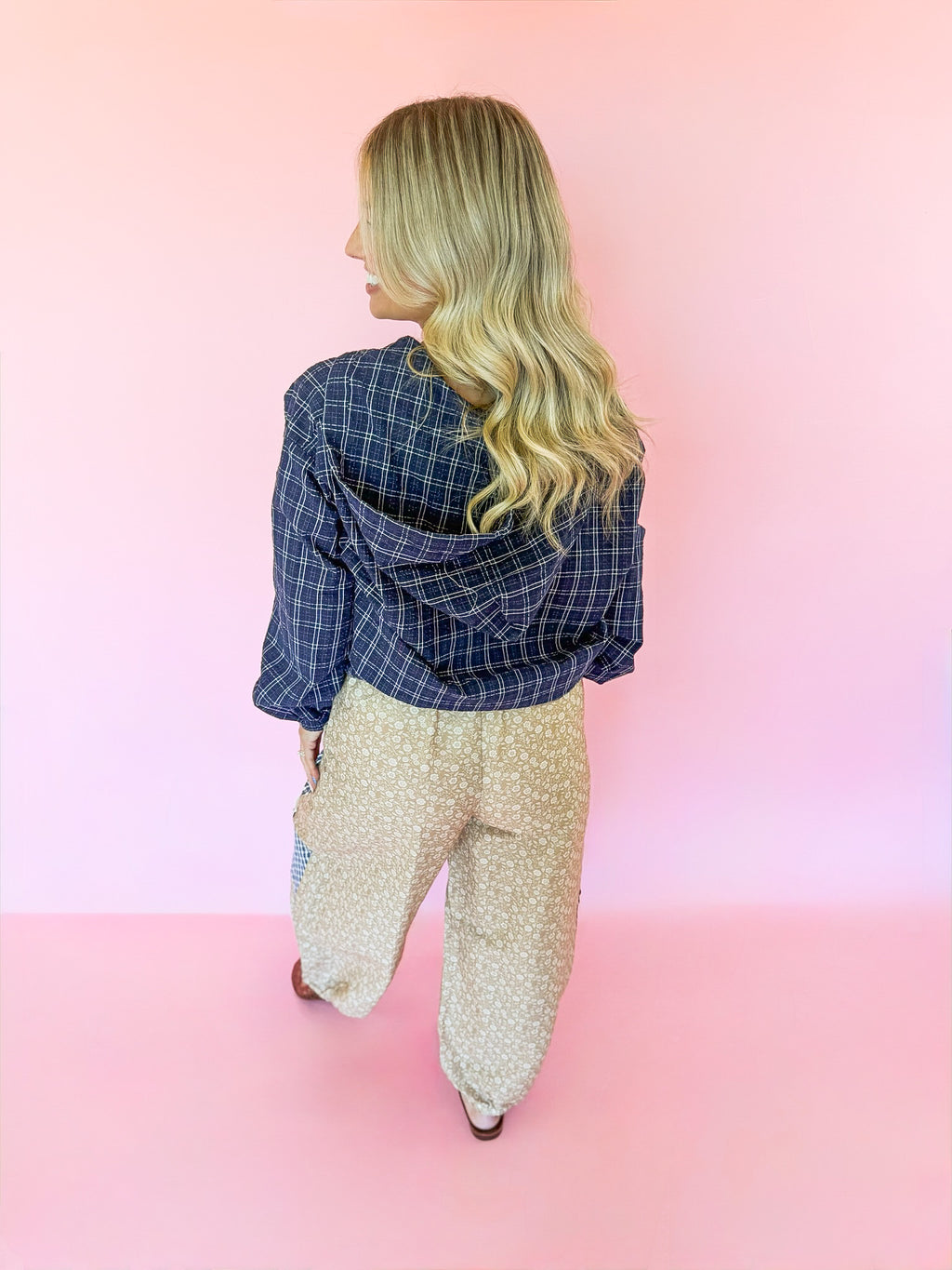Navy on the Go Top