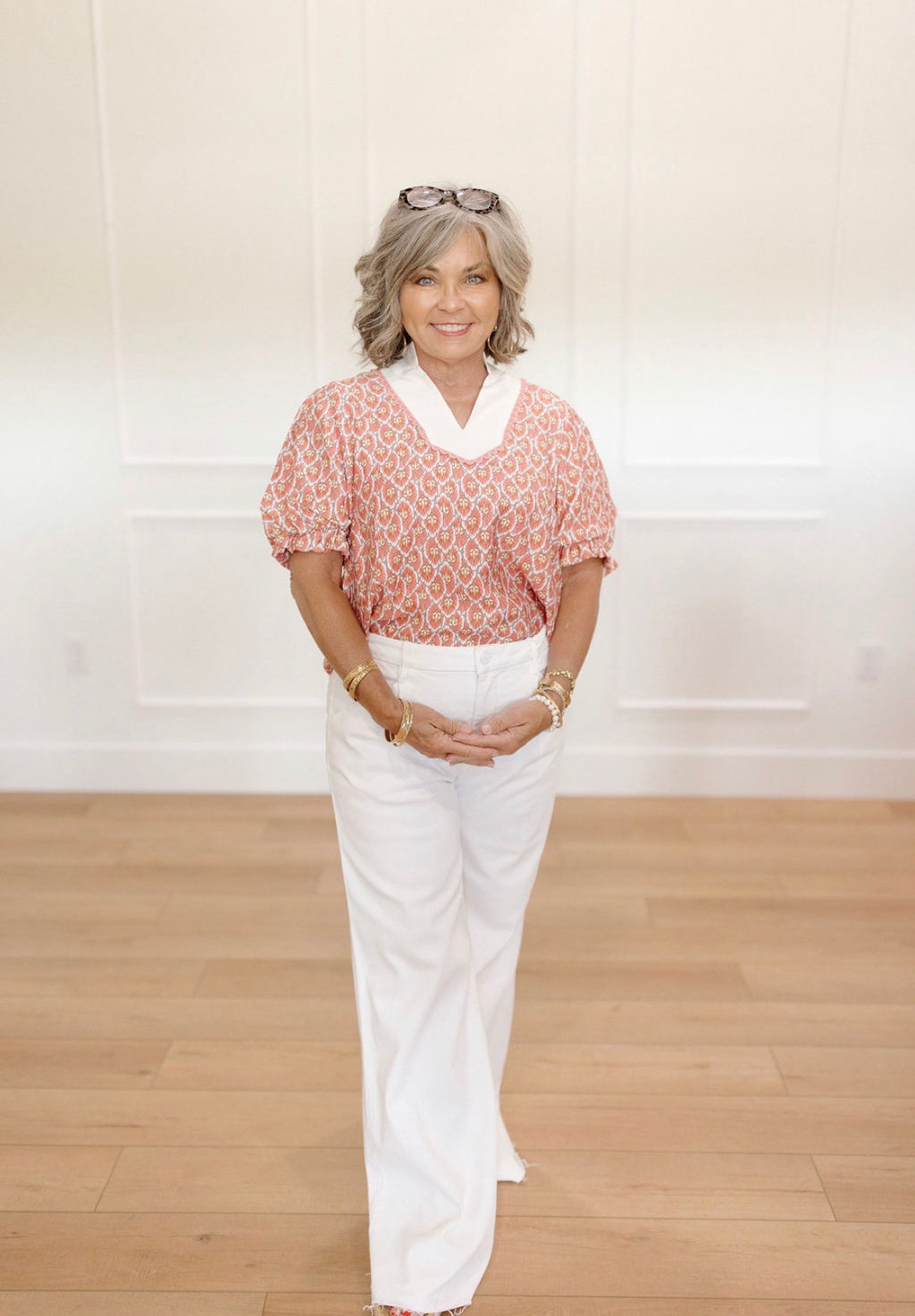 Mauve Meadow Blouse