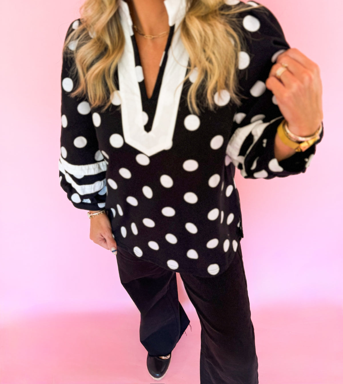 Chic & Dotted Top