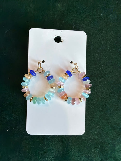 Candy Beaded Earrings