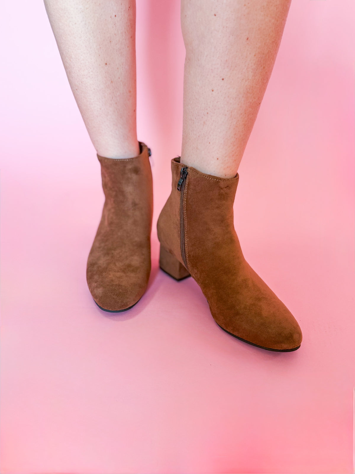Soft & Suede Boot in Chestnut