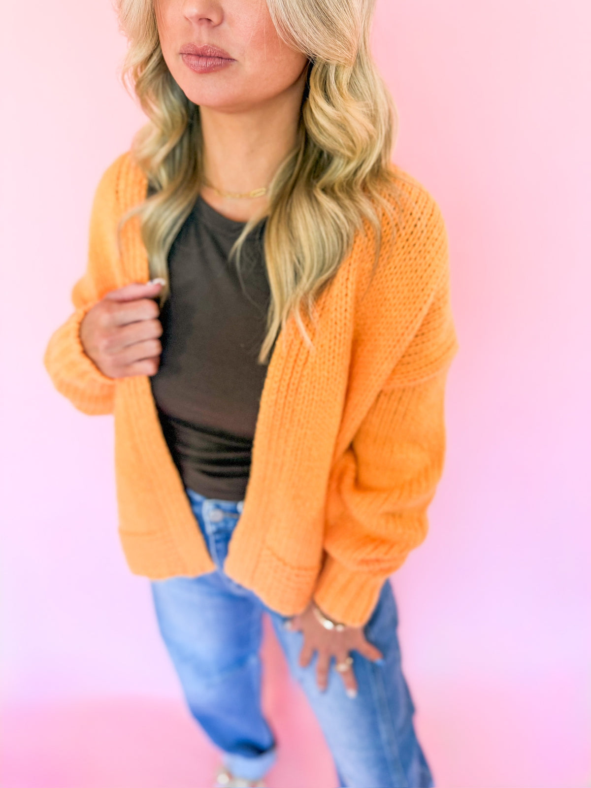 Cozy Clementine Cardigan