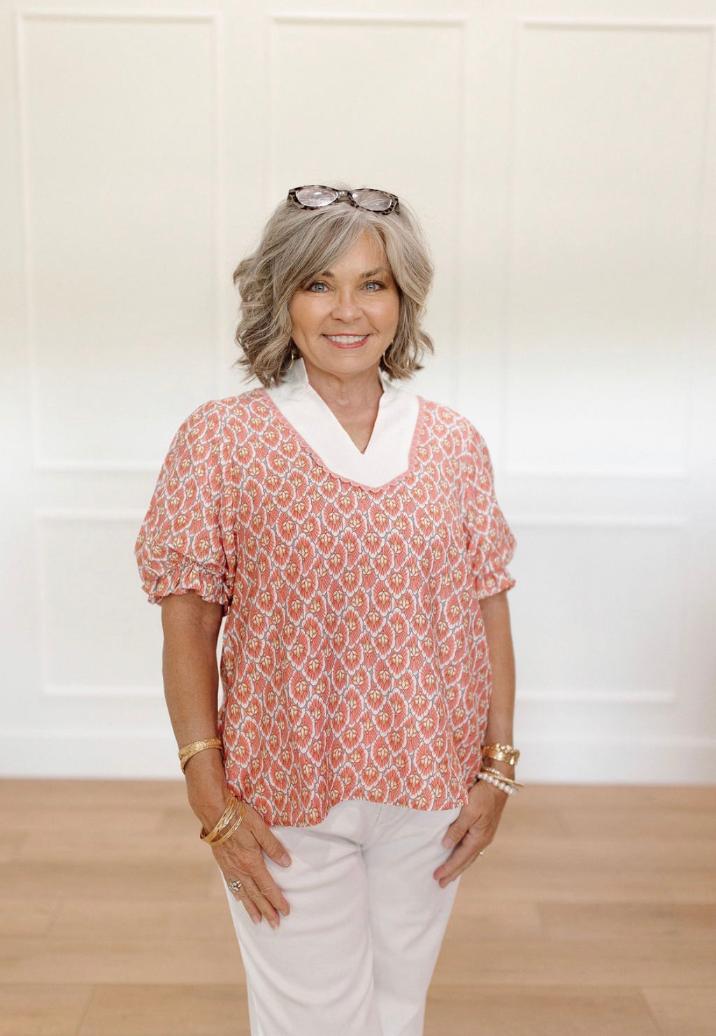 Mauve Meadow Blouse