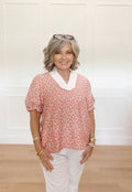 Mauve Meadow Blouse