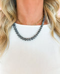 Hues of Gray Necklace