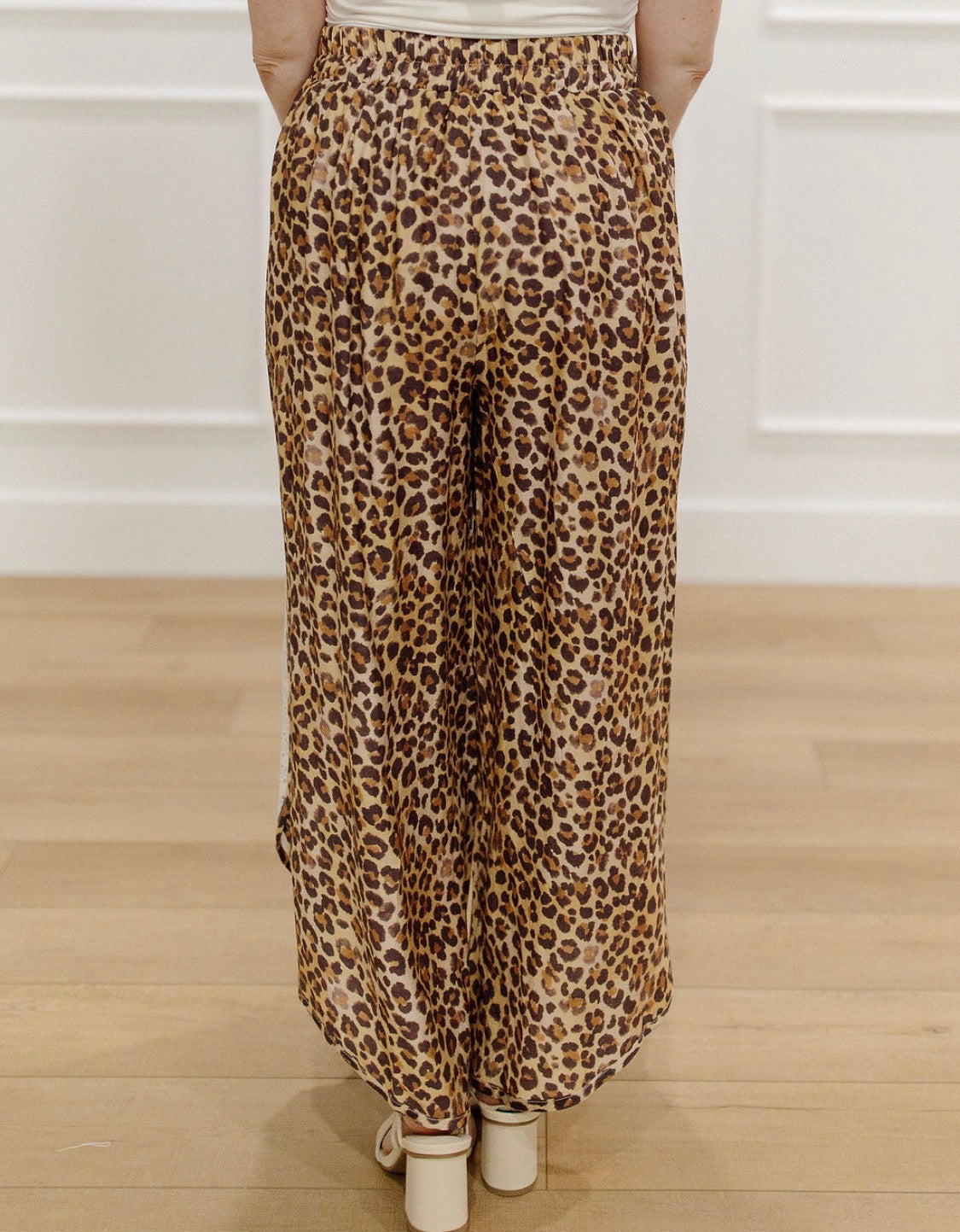 Wild Lace Leopard Pants