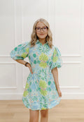 Lime Light Tropical Dress