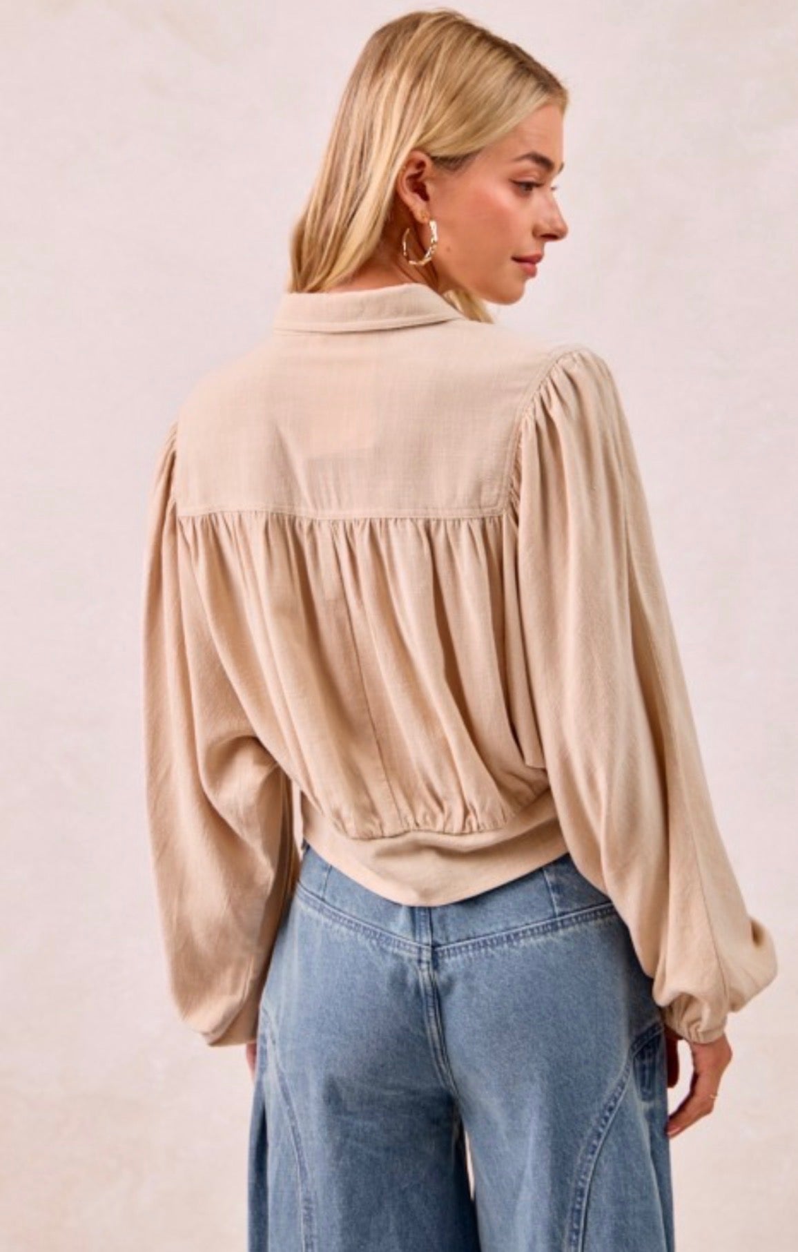 Linen Luxe Blouse