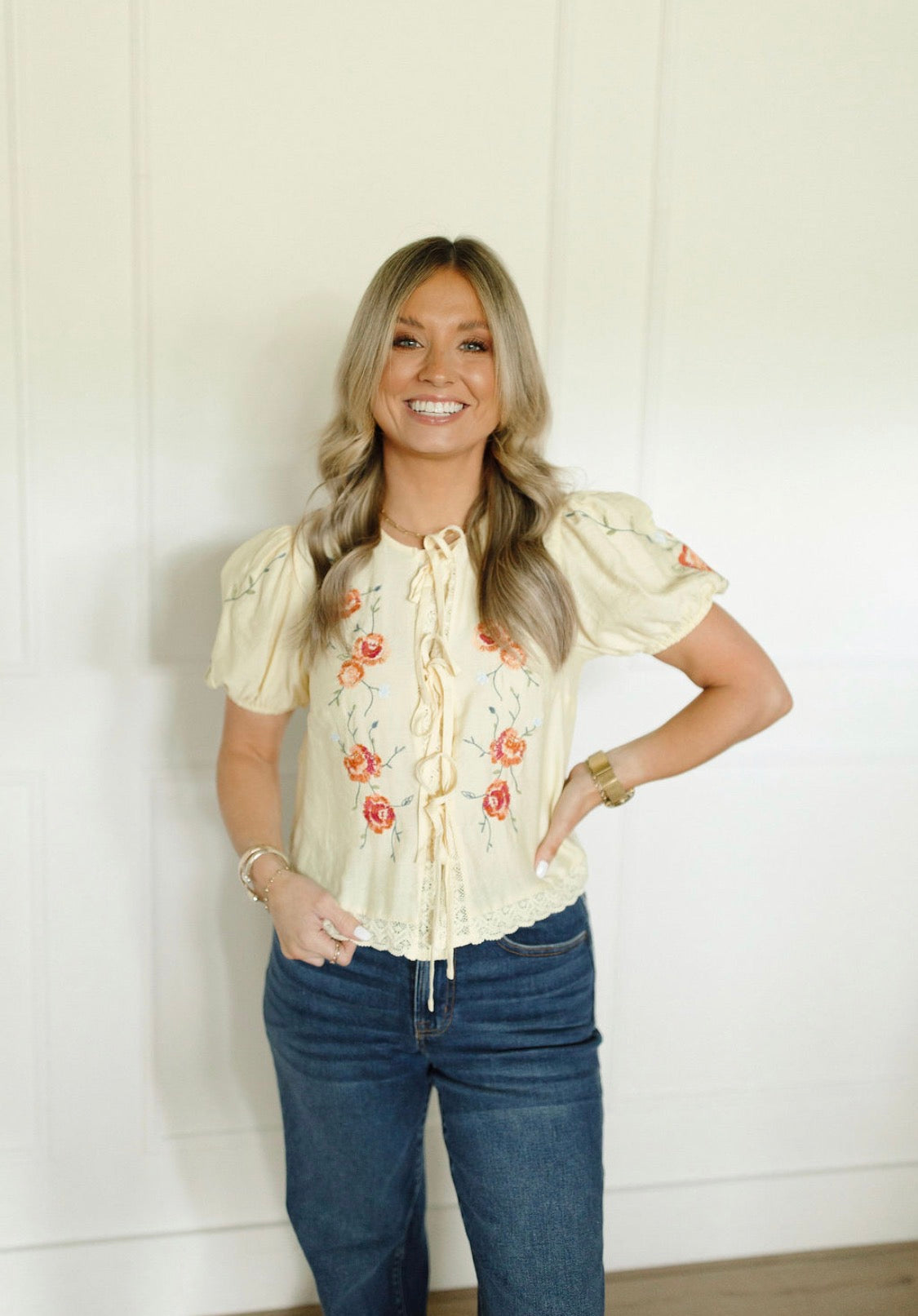 Sunshine & Thread Top