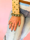 Sage Marbled Bracelet