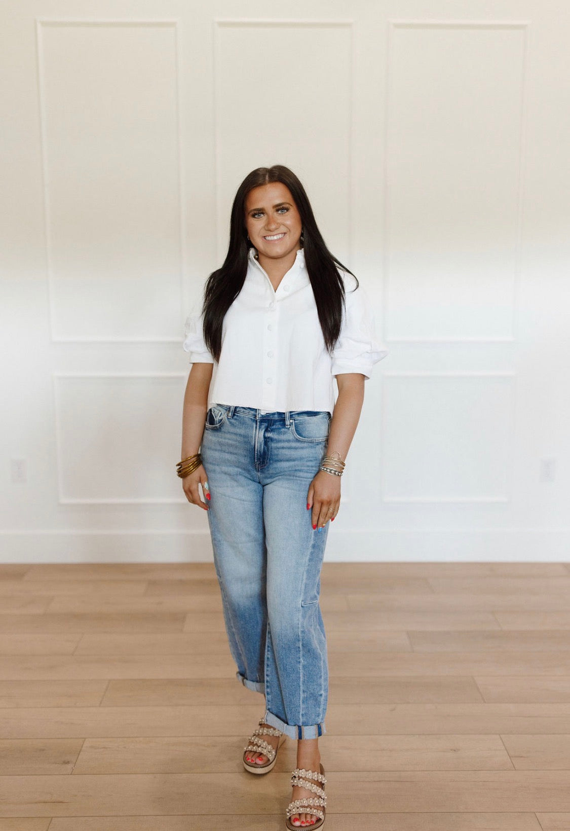 Whimsy White Top