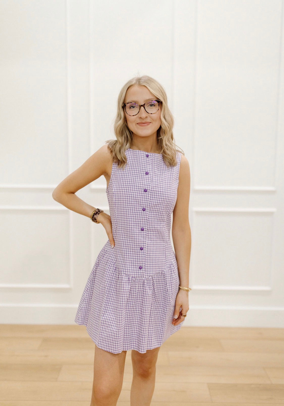 Purple Picnic Dress