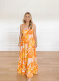 Citrus Tide Maxi Dress