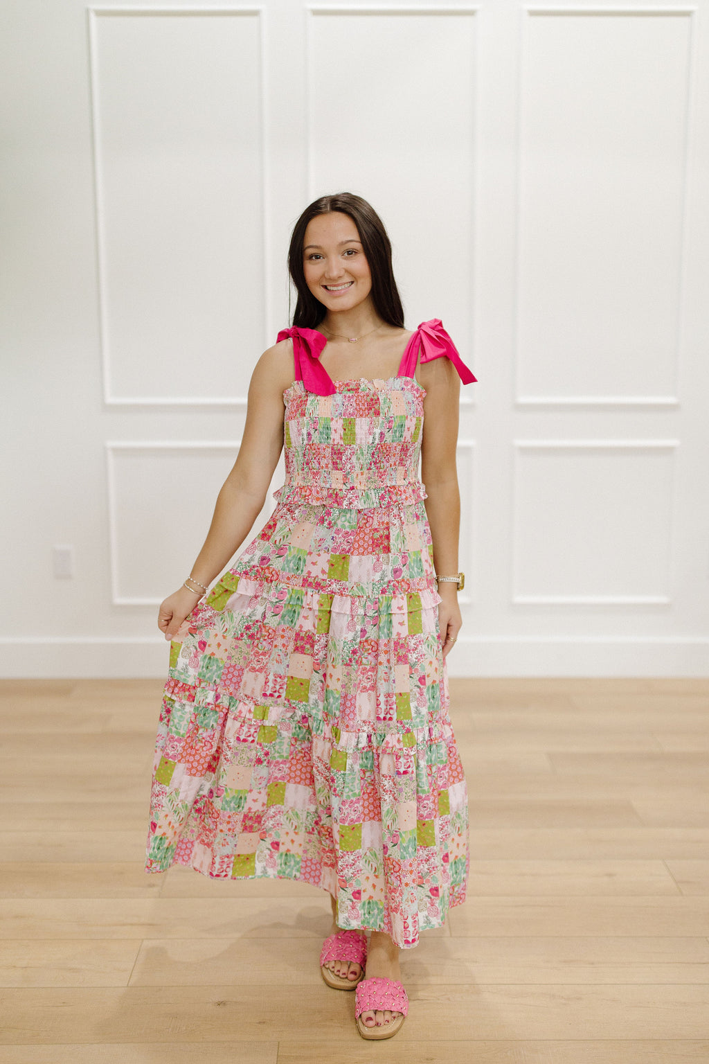 Petal Patchwork Dress