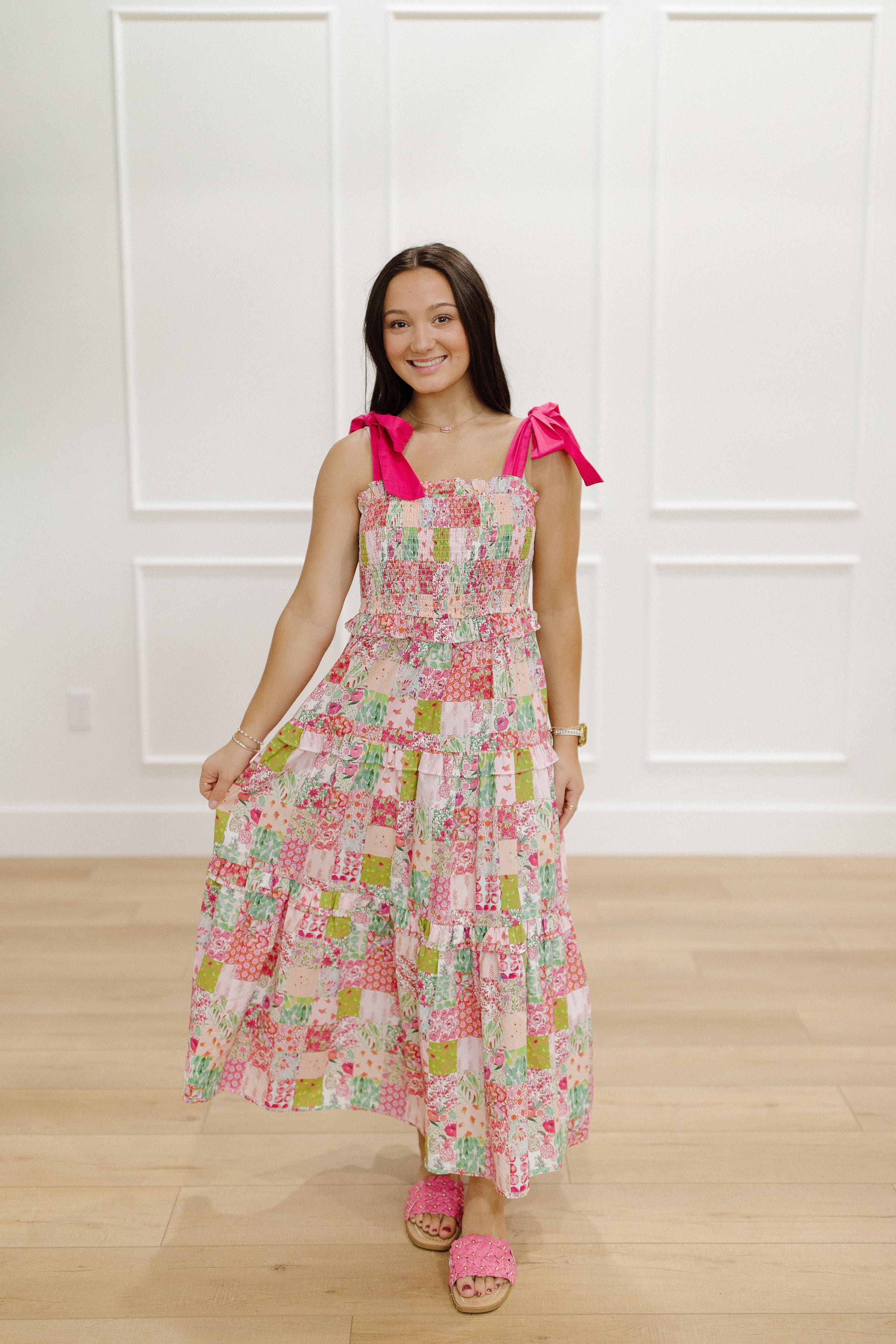 Petal Patchwork Dress
