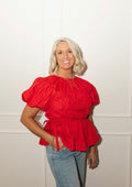 The Red Romance Top
