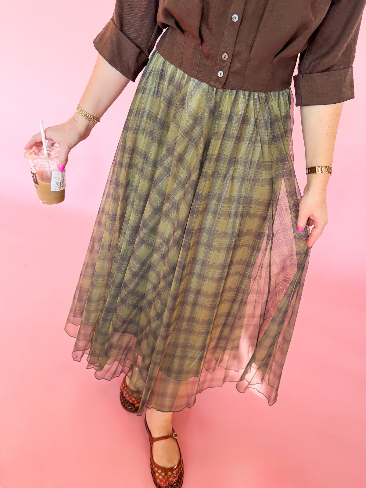 Olive & Oak Maxi Skirt