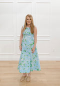 Blue Lagoon Drop-waist Dress