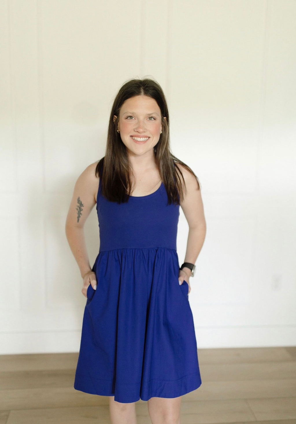 The Knit & Woven Dress