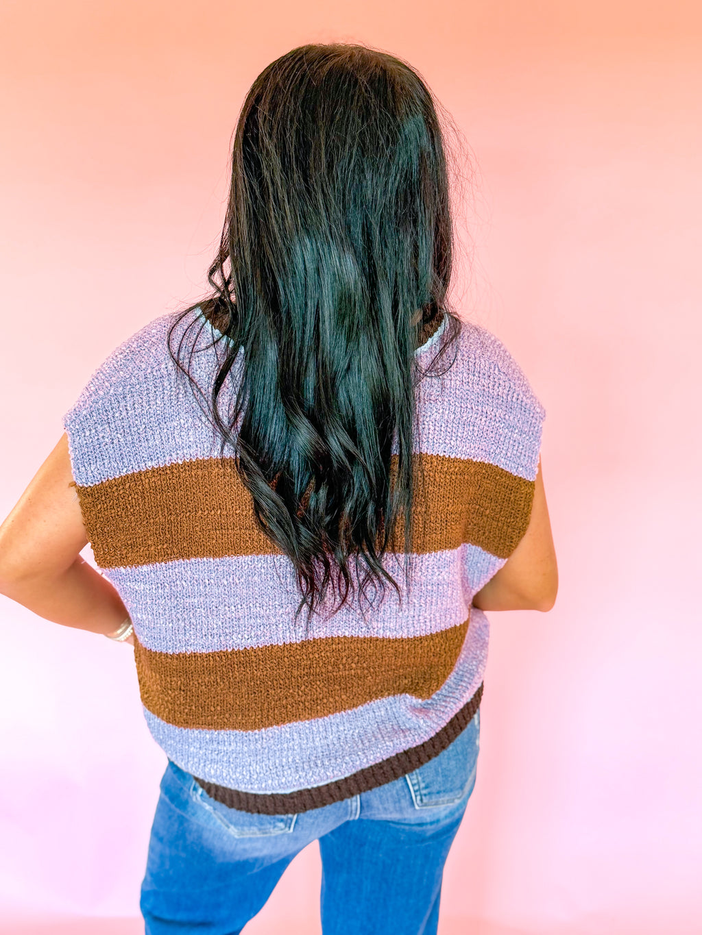 Lavender Latte Knit Top
