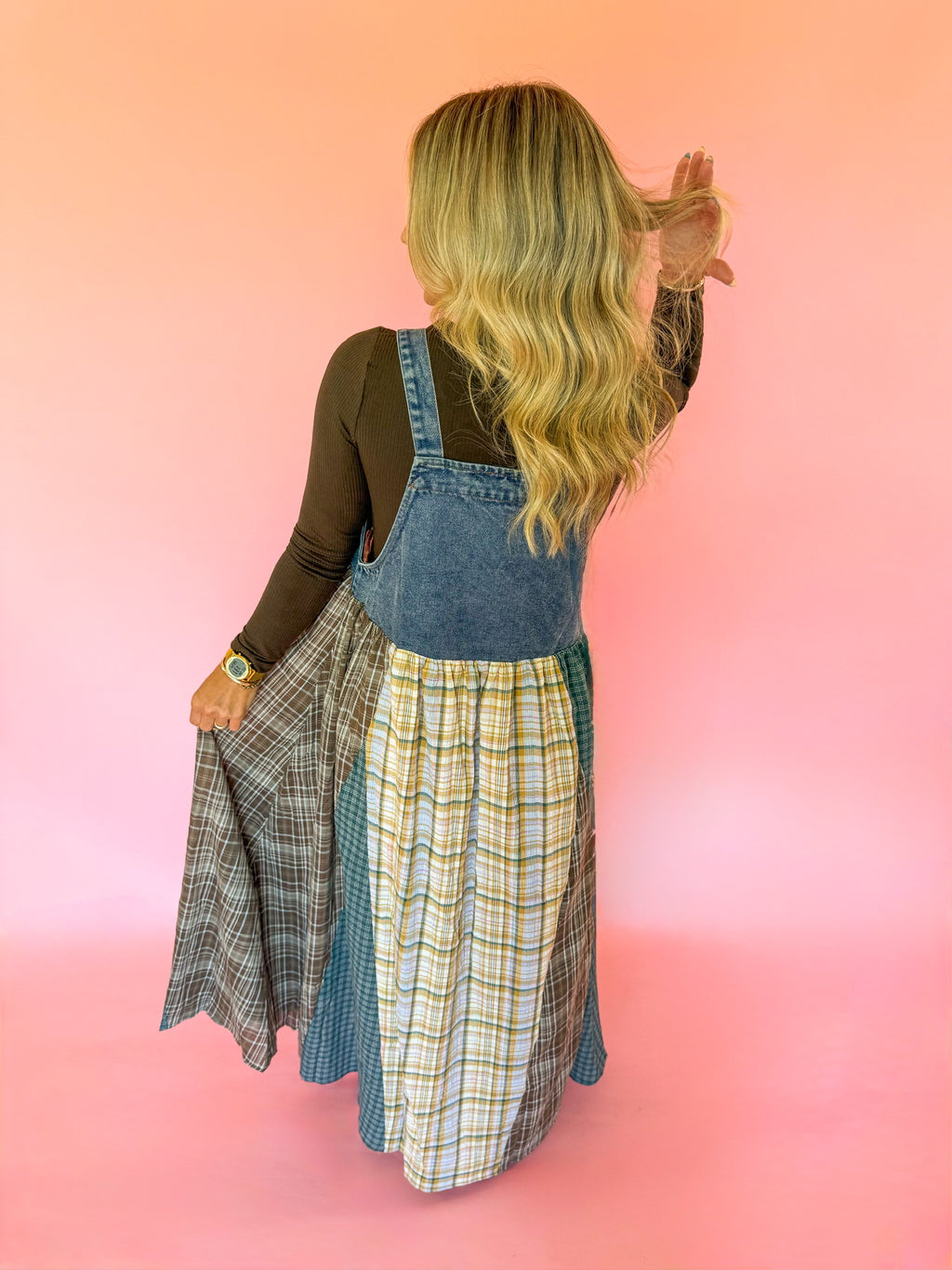Denim Prairie Dress