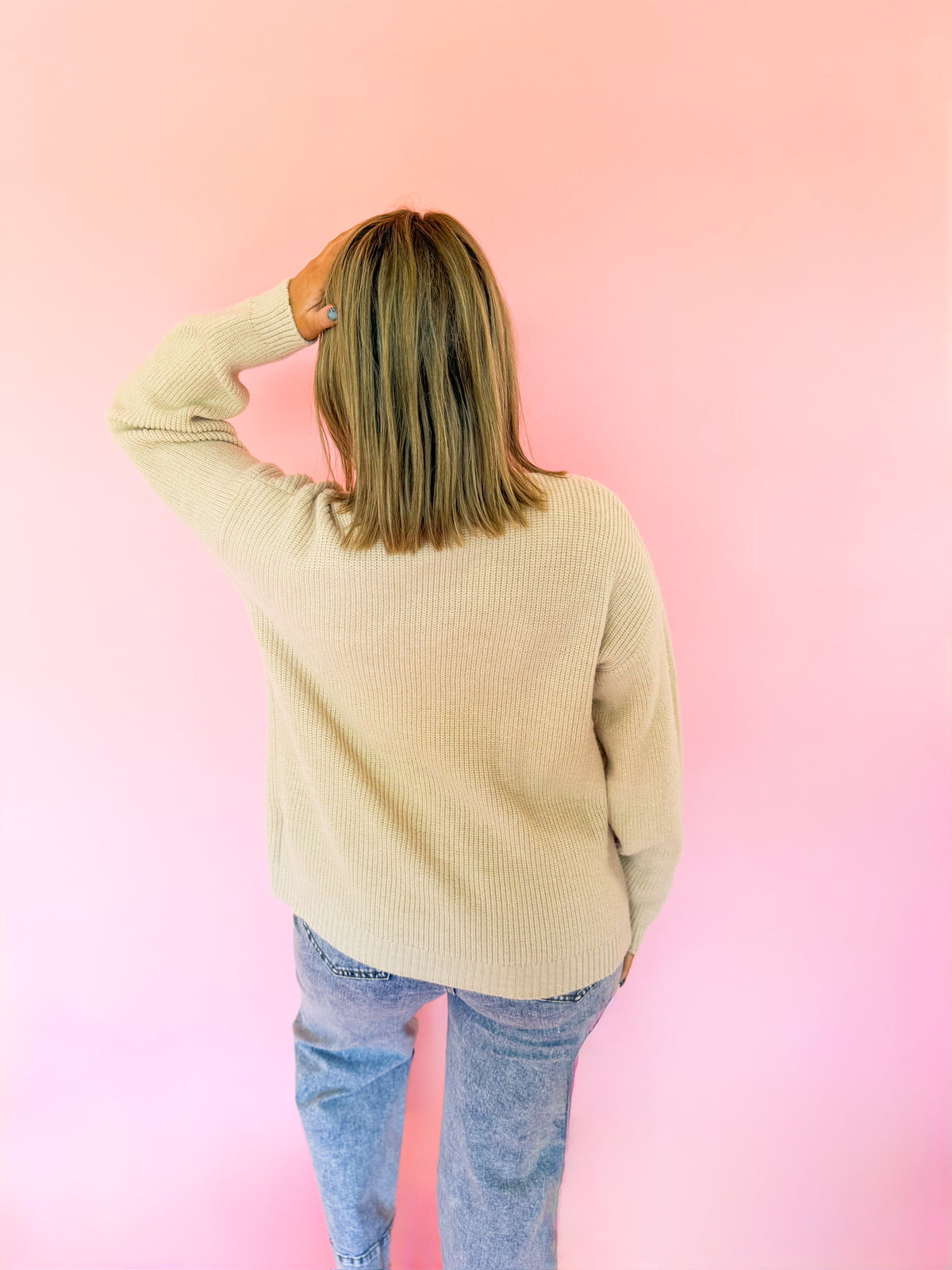 Pocketful of Denim Cardigan