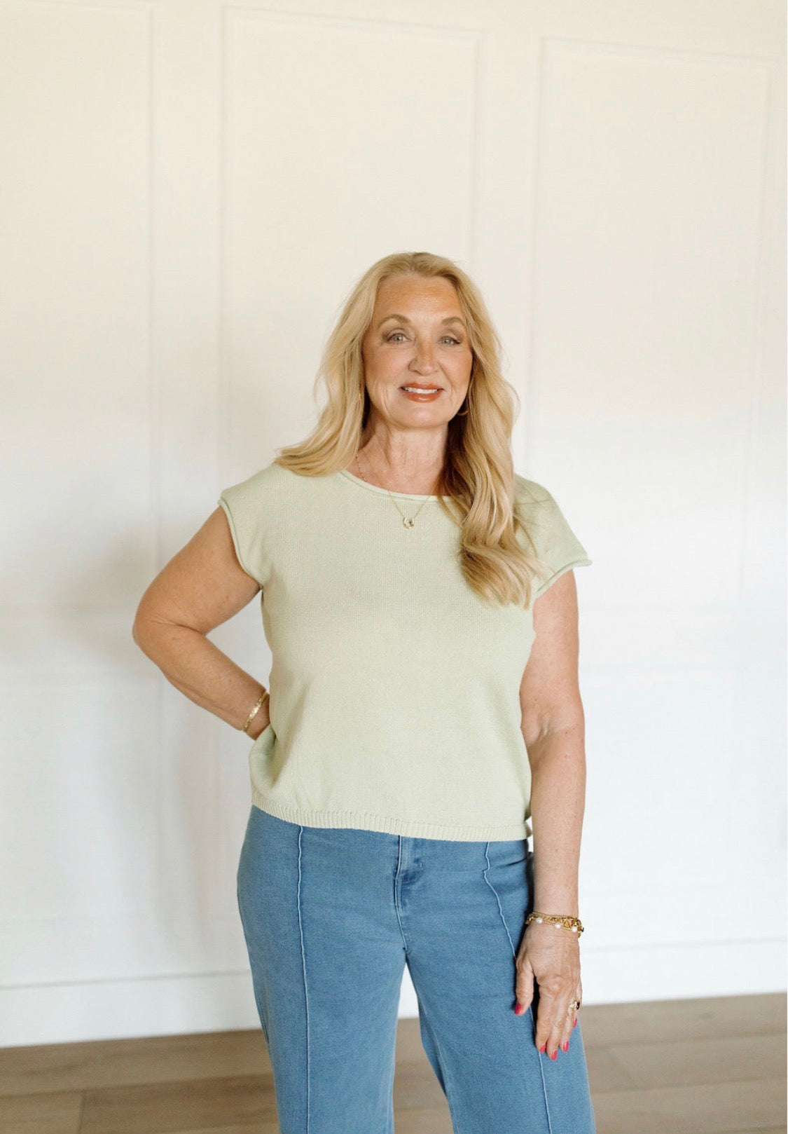 Effortless Edge Knit Sweater