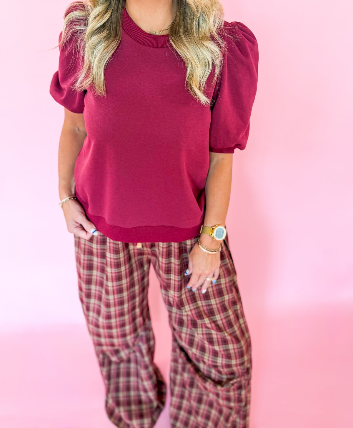 The Elevated Everyday Top in Wine