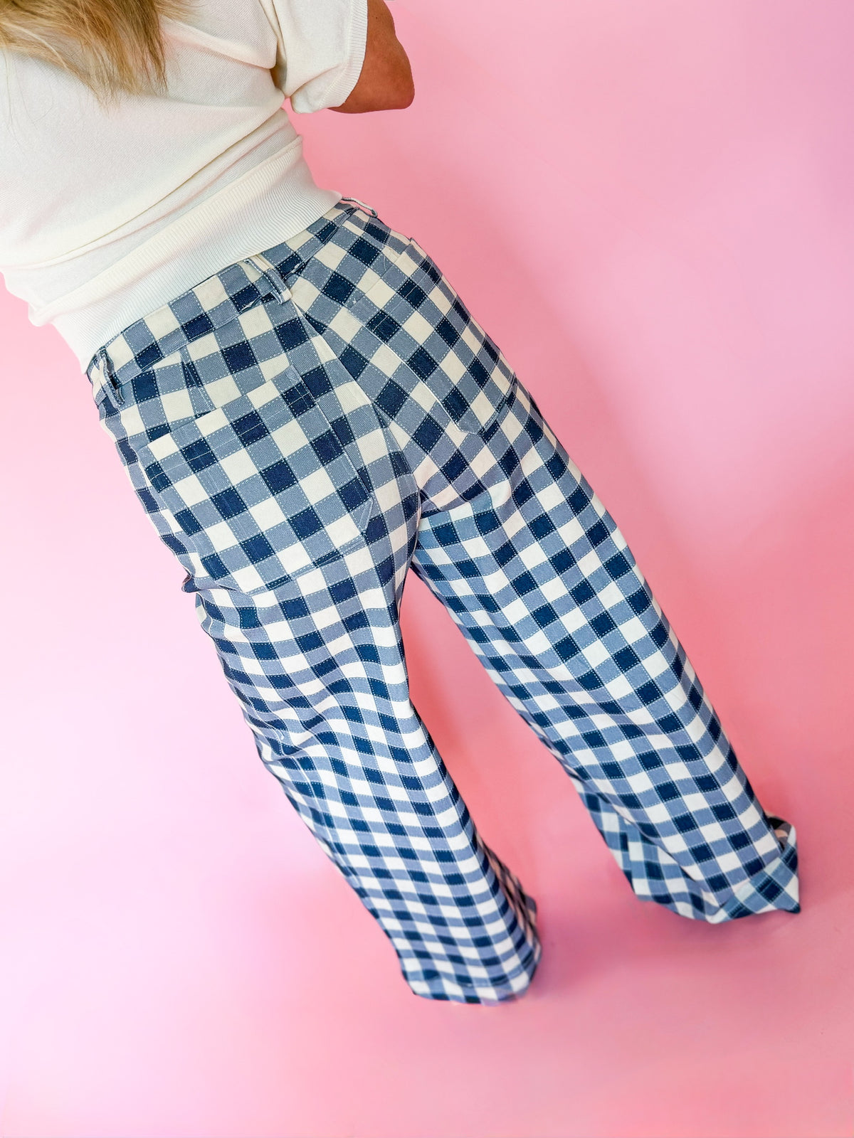 Navy Muse Pant