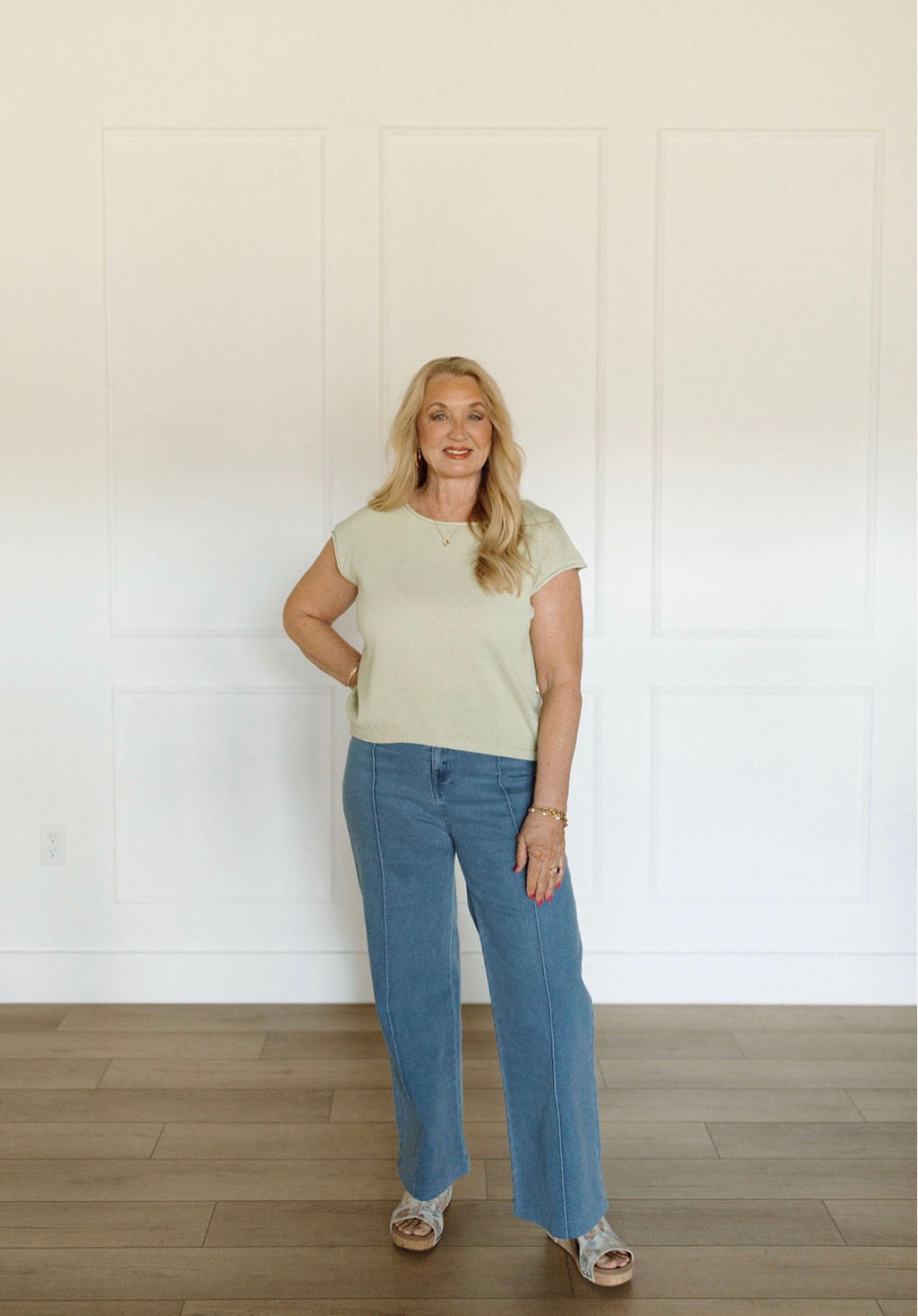 Effortless Edge Knit Sweater