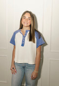 Honeydew Henley Top