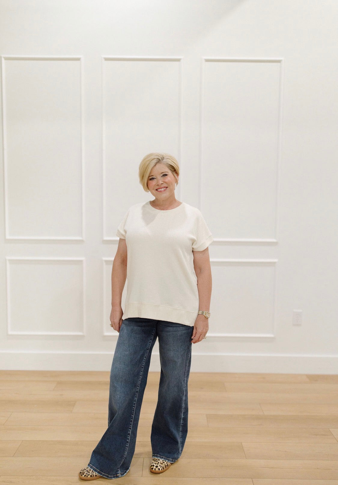 Soft Spoken Ribbed Top