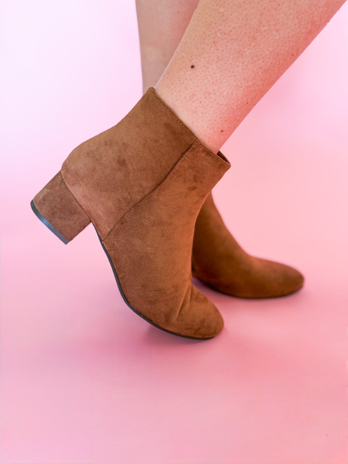 Soft & Suede Boot in Chestnut