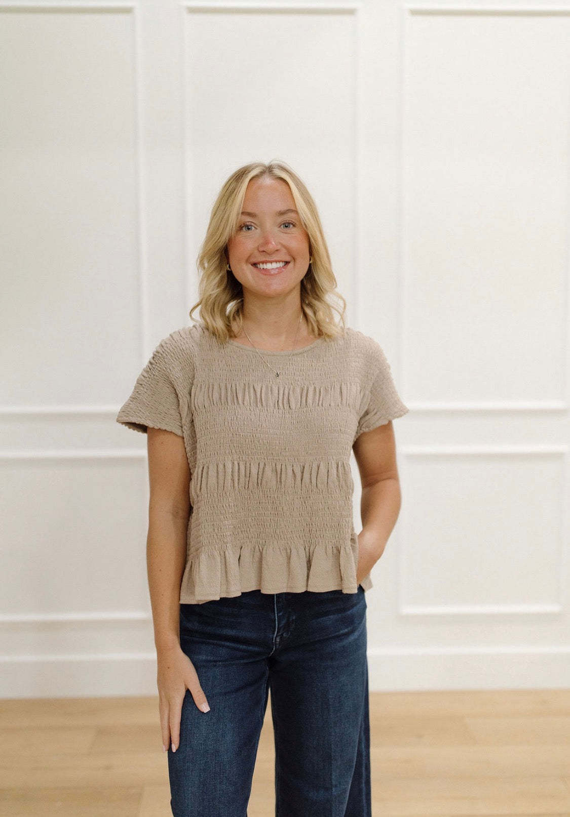 Pretty Little Smocked Top