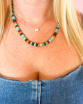 Candy Stone Beaded Necklace