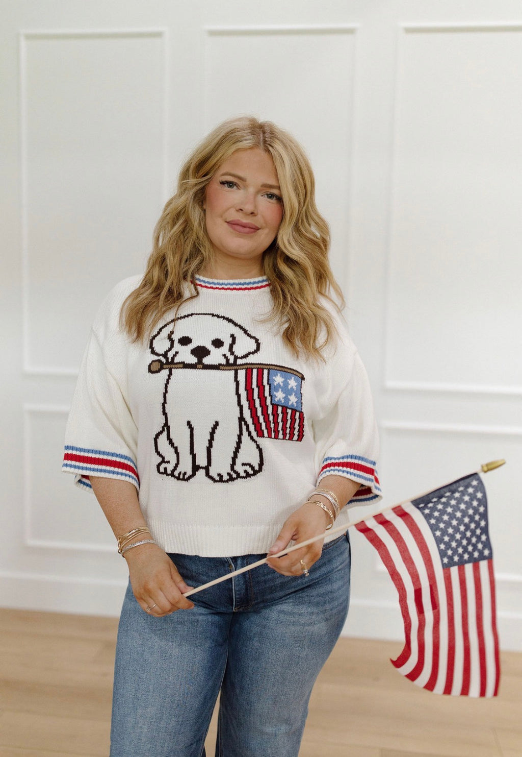 Patriot Pup Sweater