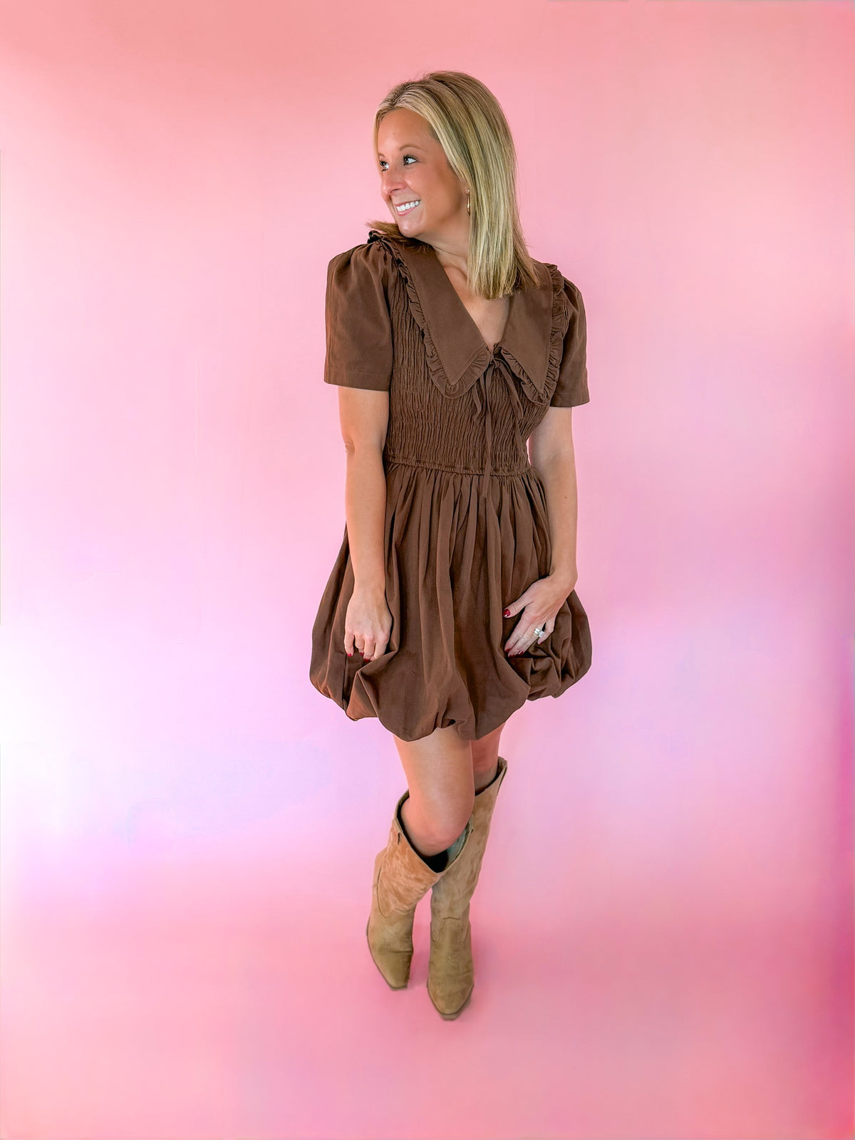 Chocolate Charm Dress