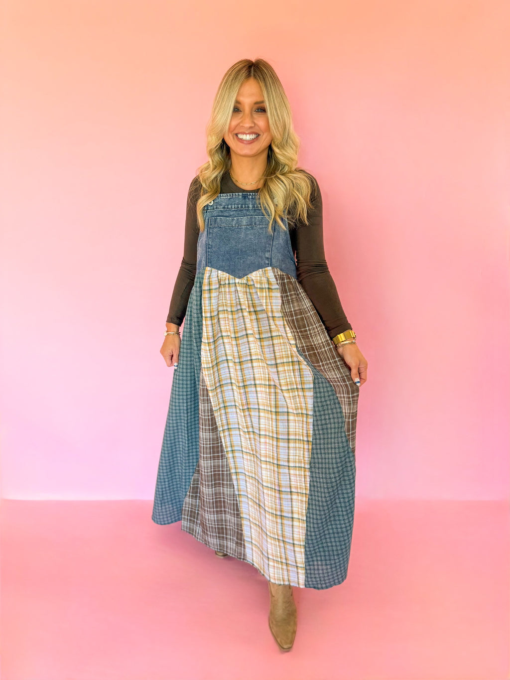 Denim Prairie Dress