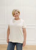Soft Spoken Ribbed Top