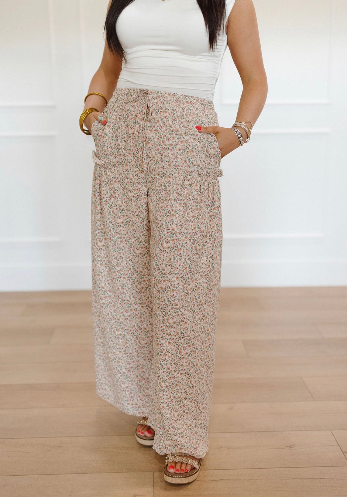 Ditsy Dream Palazzo Pant