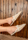 The Essential Woven Mule